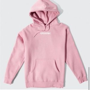 Glossier Pink Hoodie